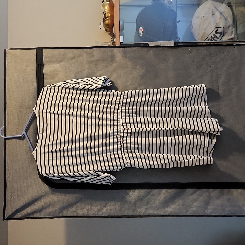 Striped Romper - Picture 2 of 2
